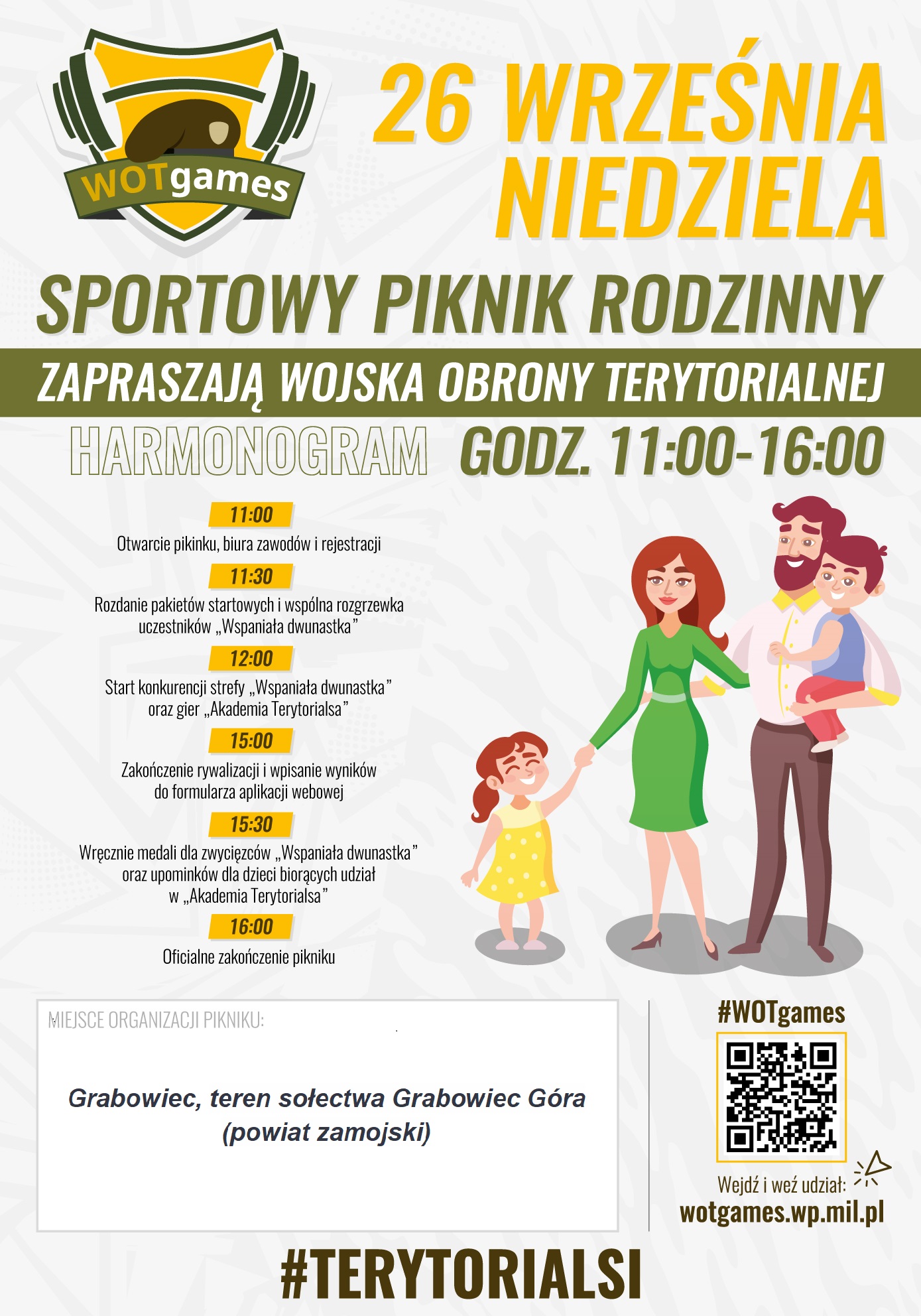 WOTgames – rodzinny piknik sportowy w Grabowcu