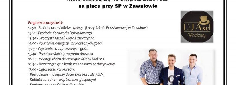 DOŻYNKI GMINNO-PARAFIALNE