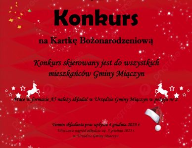 KONKURS  NA KARTKĘ BOŻONARODZENIOWĄ