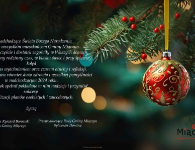 SPOKOJNYCH ŚWIĄT BOŻEGO NARODZENIA